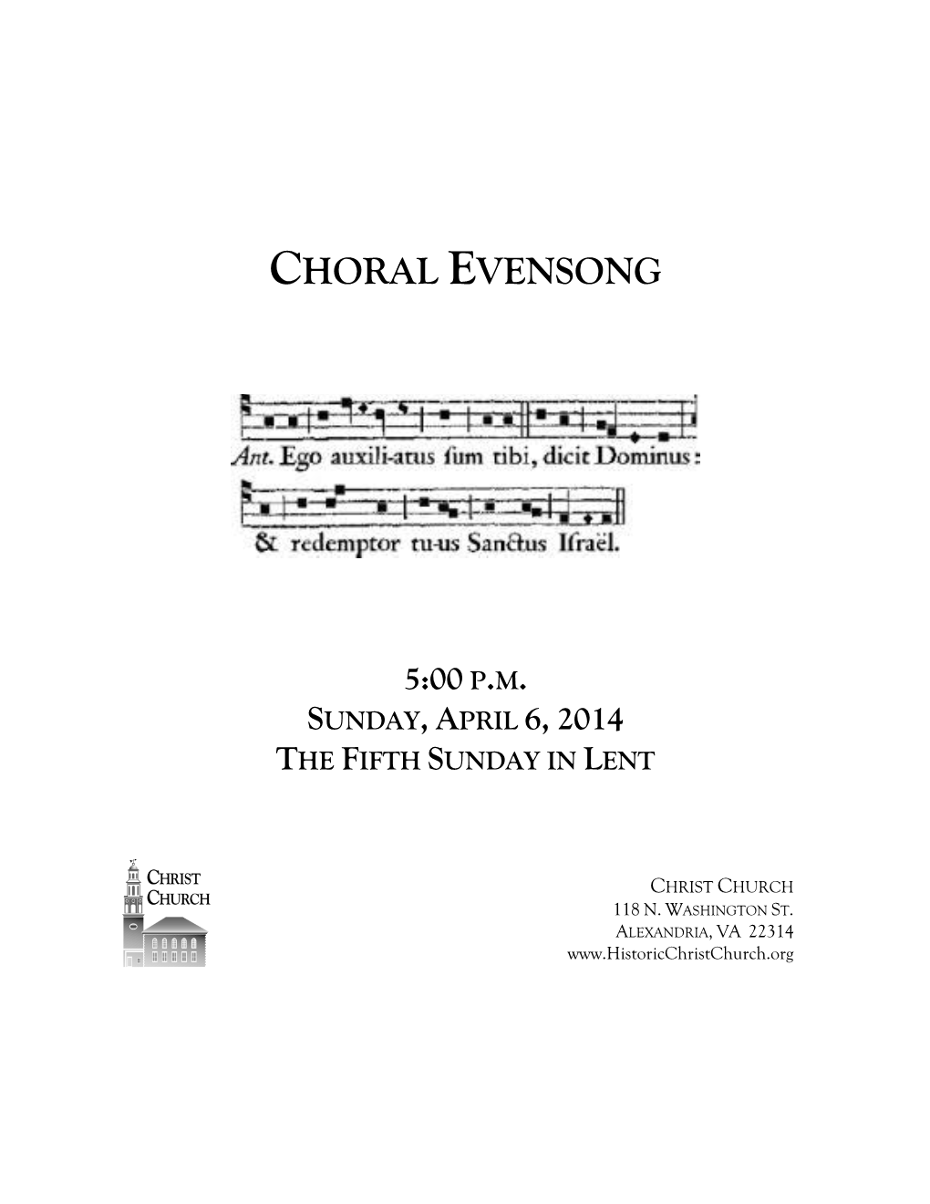 Choral Evensong