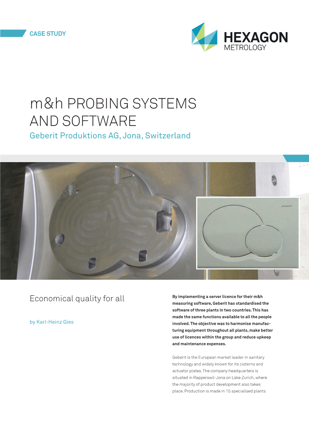 M&H PROBING SYSTEMS and SOFTWARE