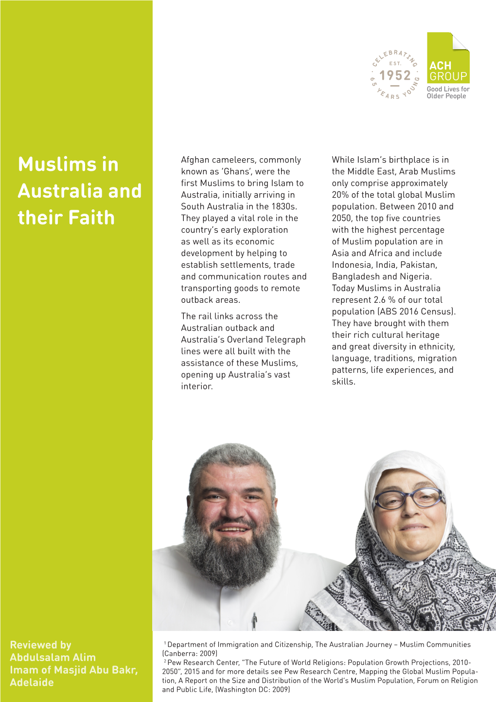 Muslims in Australia and Their Faith