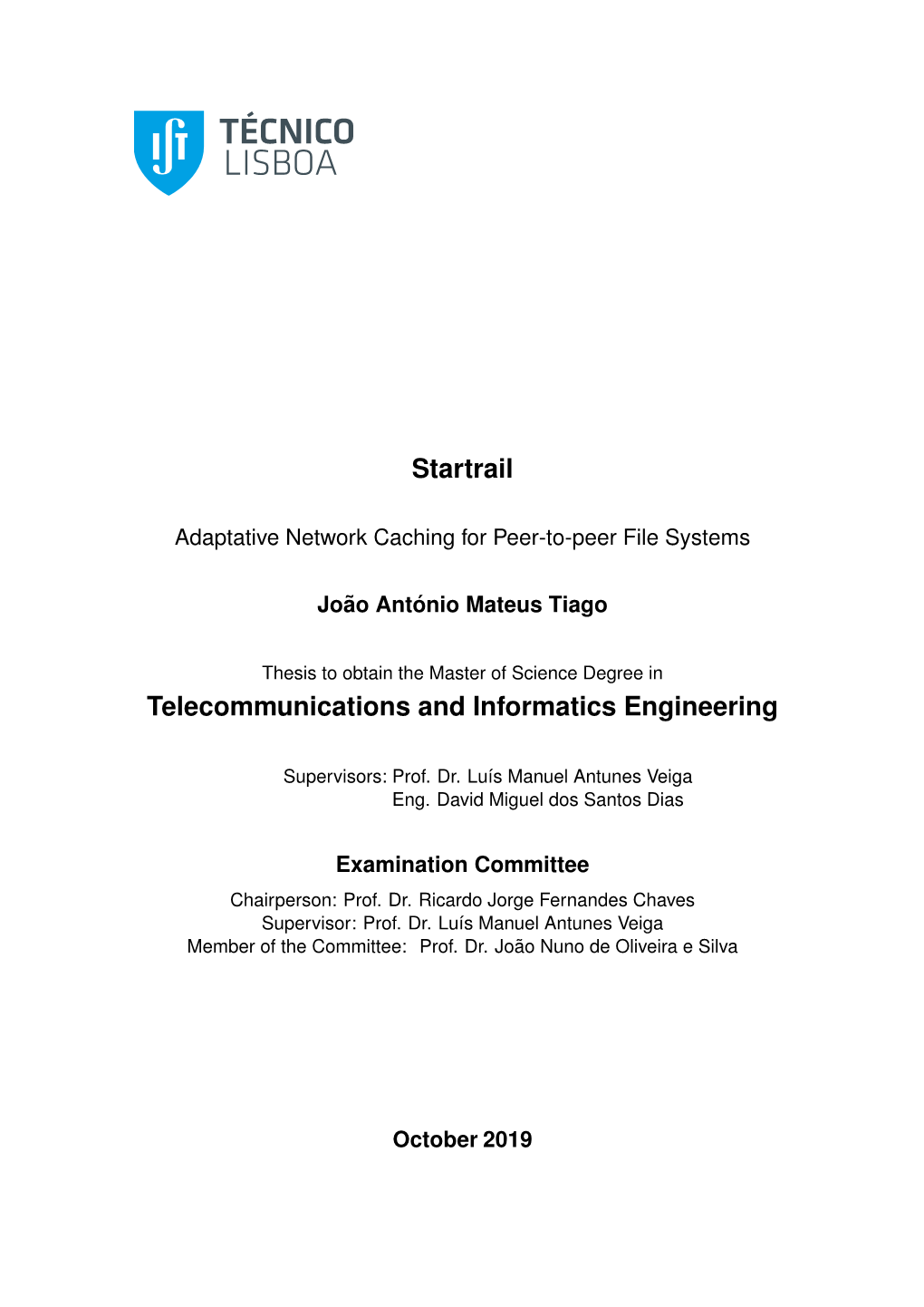Startrail Telecommunications and Informatics Engineering