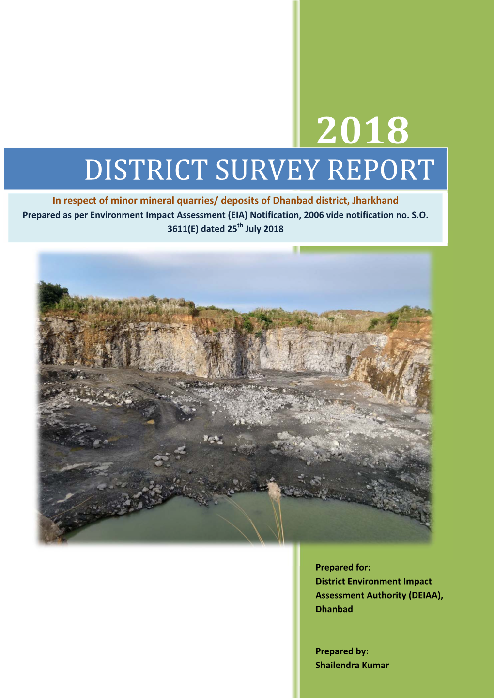 District Survey Report