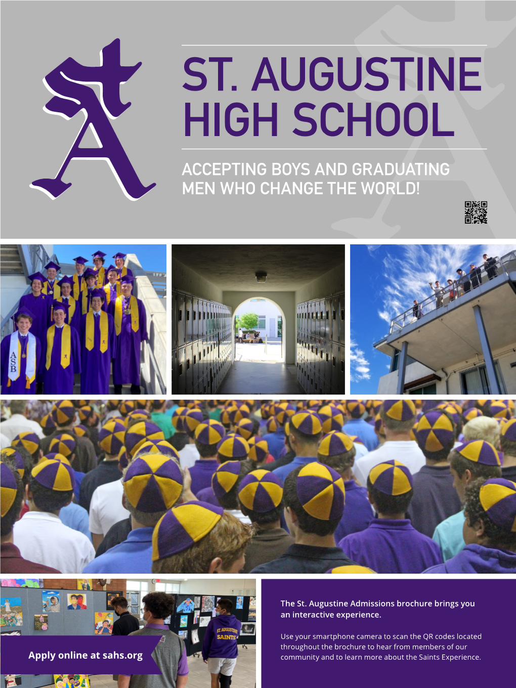 St. Augustine High School Accepting Boys and Graduating Men Who Change the World!