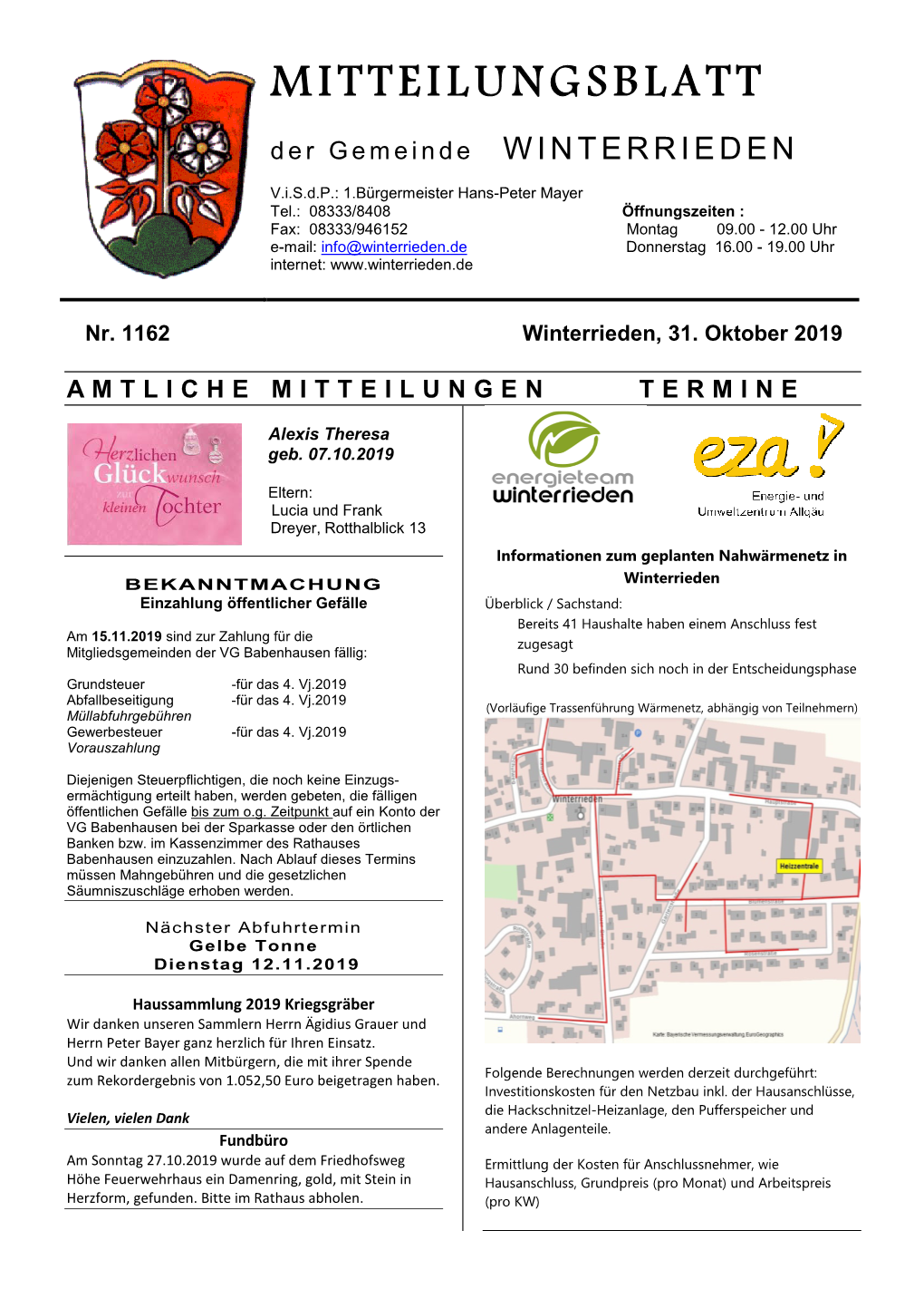 Mitteilungsblatt