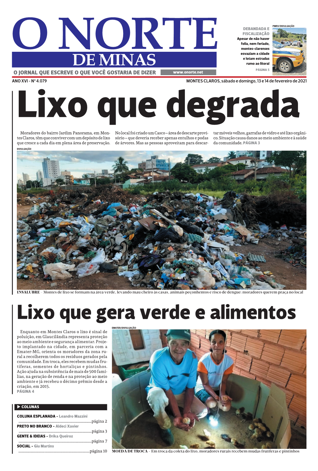 Lixo Que Gera Verde E Alimentos