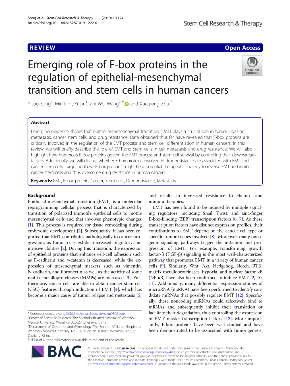 Emerging Role of F-Box Proteins in the Regulation of Epithelial