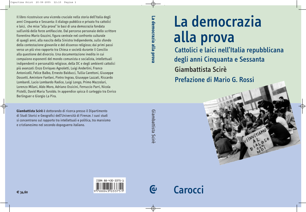 La Democrazia Alla Prova