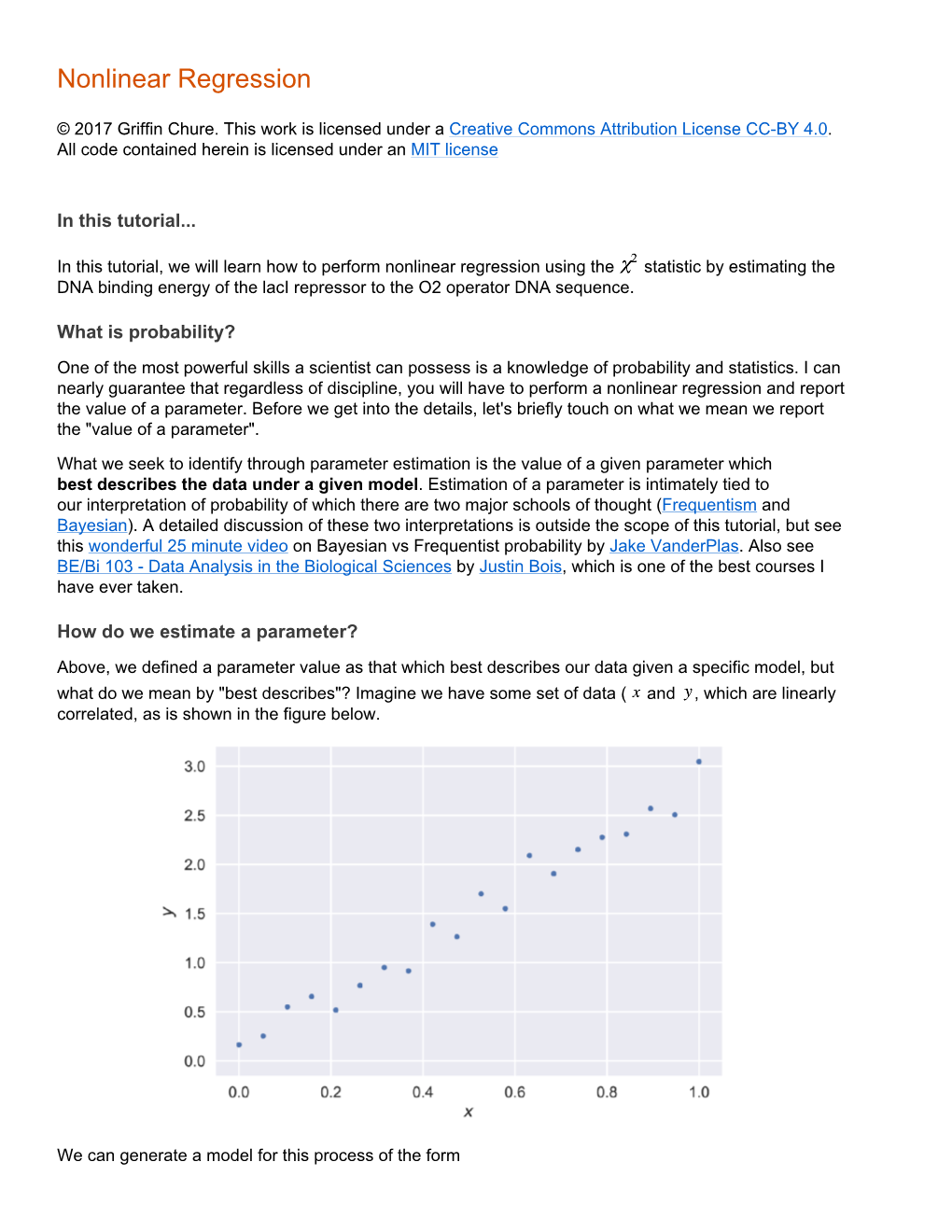 Nonlinear Regression