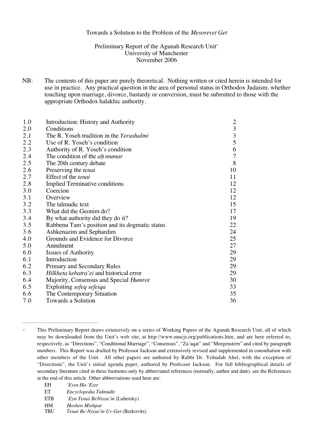 ARU Preliminary Report Revd