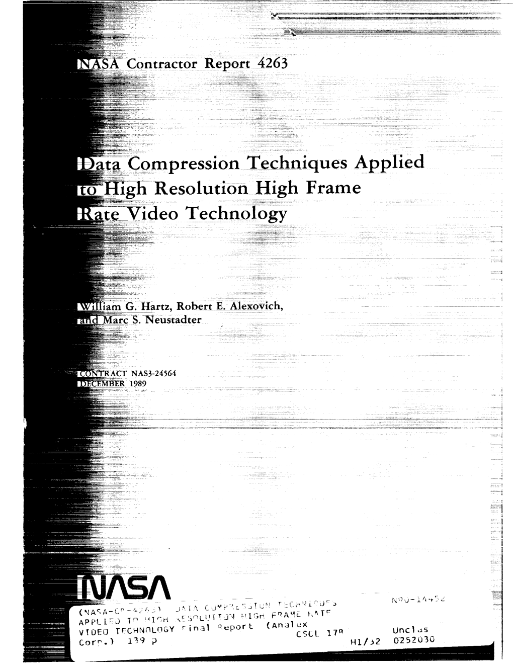 Compression Techniques Applied Resolution High Frame Leo Technology