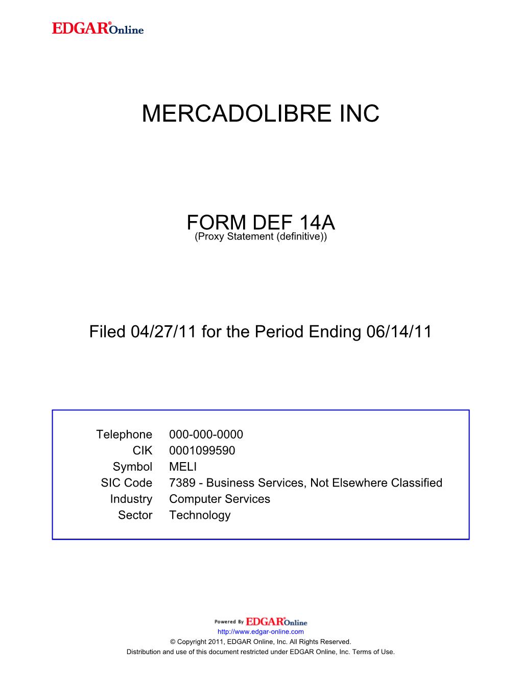 FORM DEF 14A (Proxy Statement (Definitive))