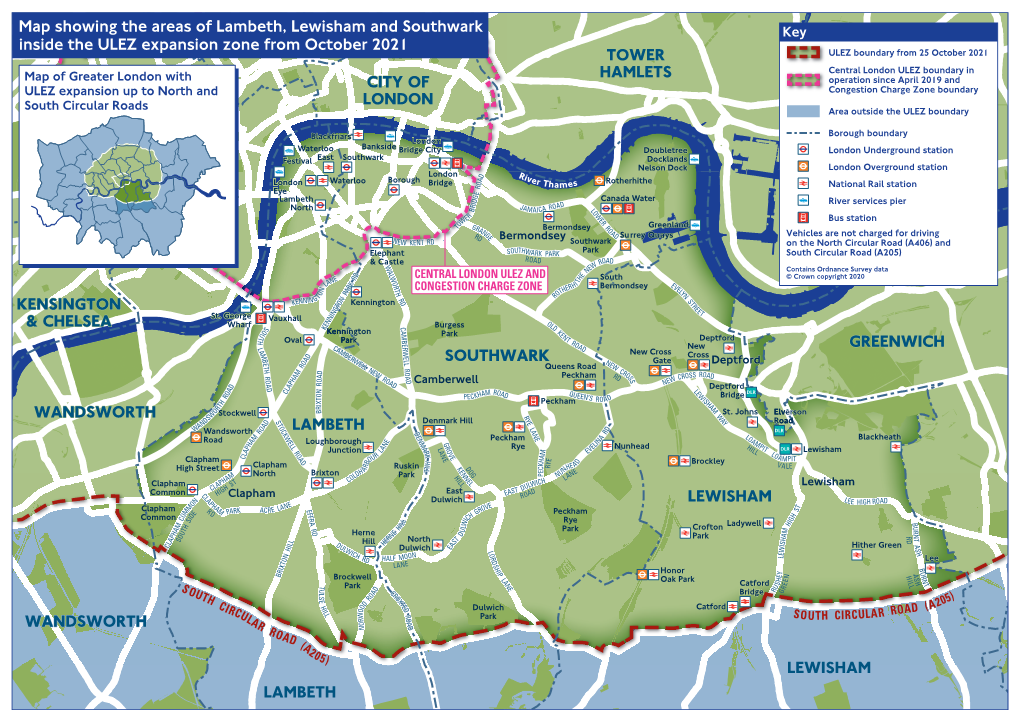 Lambeth, Lewisham and Southwark