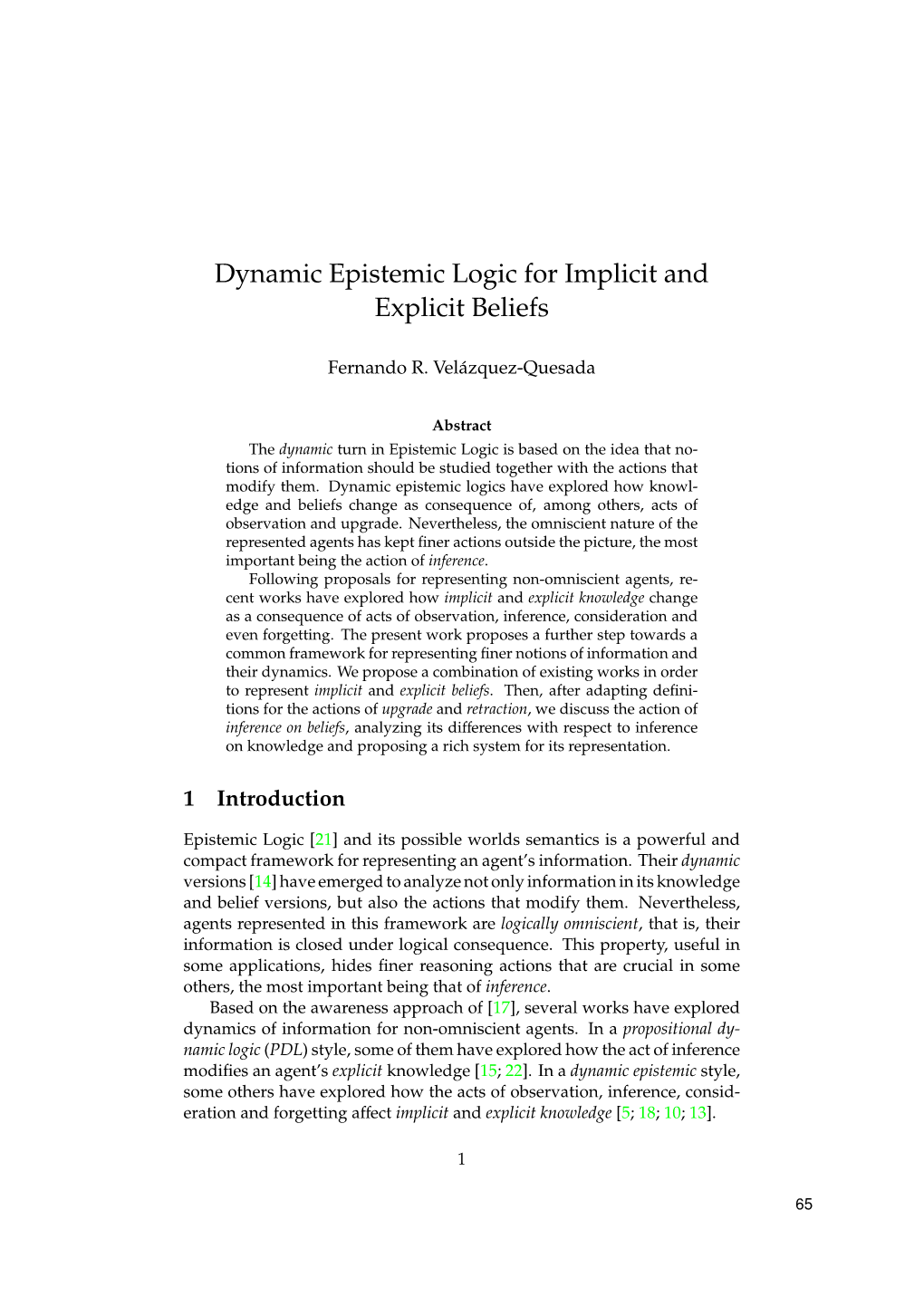 Dynamic Epistemic Logic for Implicit and Explicit Beliefs