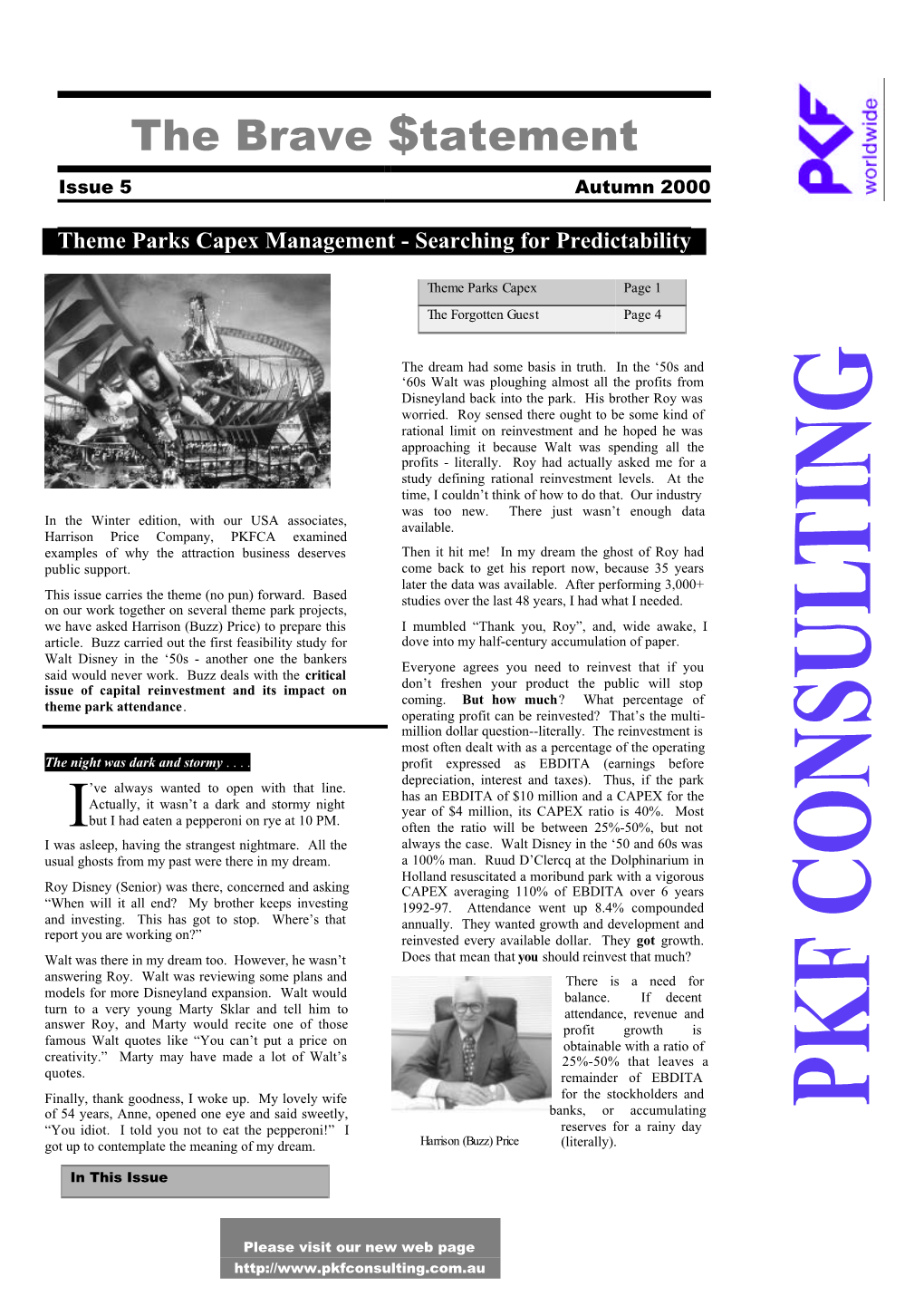 The Brave $Tatement Issue 5 Autumn 2000