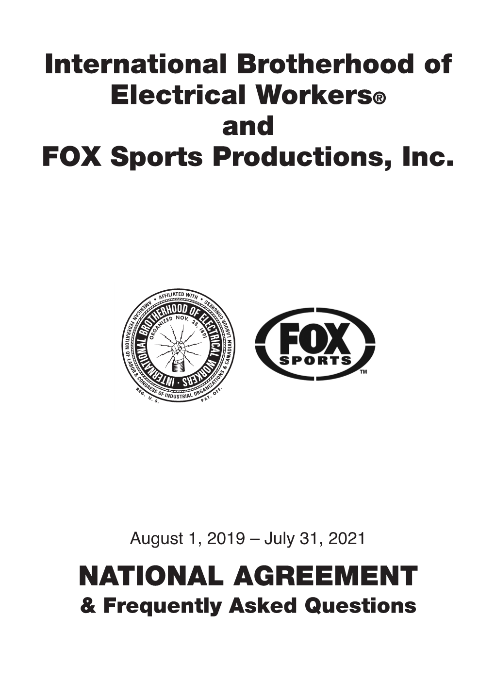 Fox Sports National Agreement