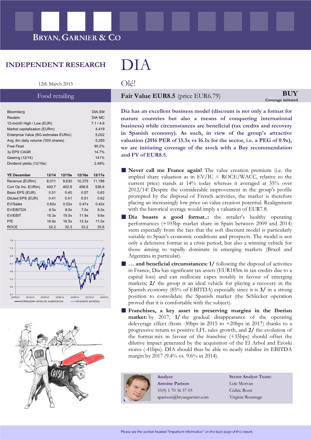 2.2. DCF Valuation of EUR9