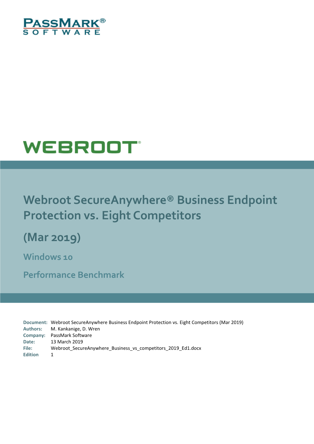 Webroot Secureanywhere Business Endpoint Protection Vs. Seven