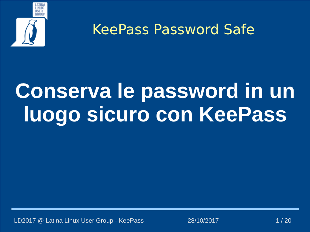 Keepass, Keepassx, Keepassxc