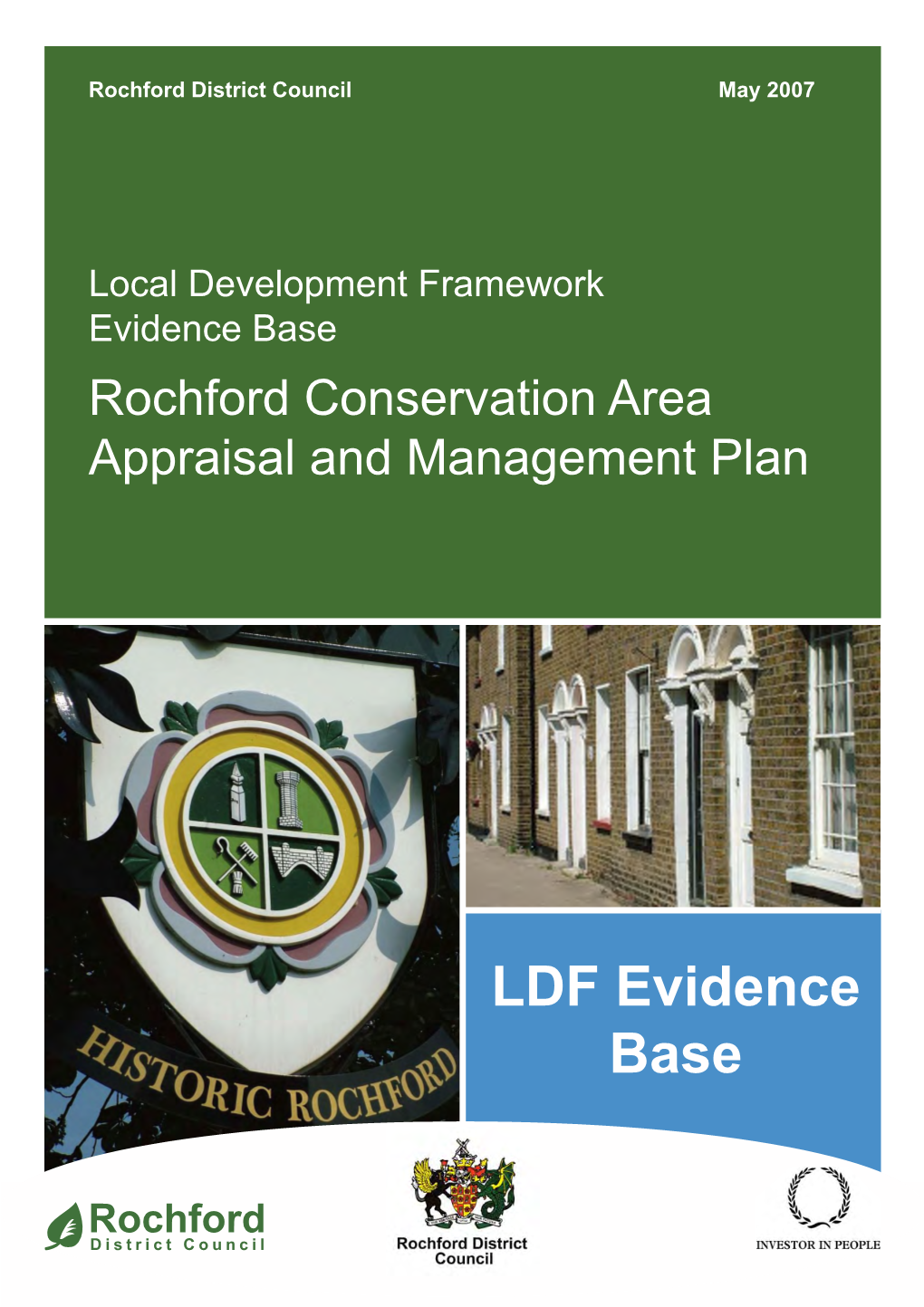 Rochford Conservation Area Appraisal and Management Plan