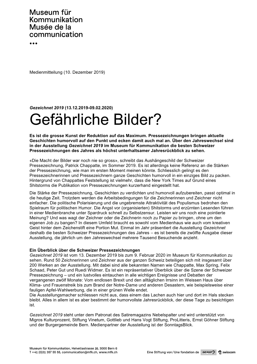 Gefährliche Bilder?