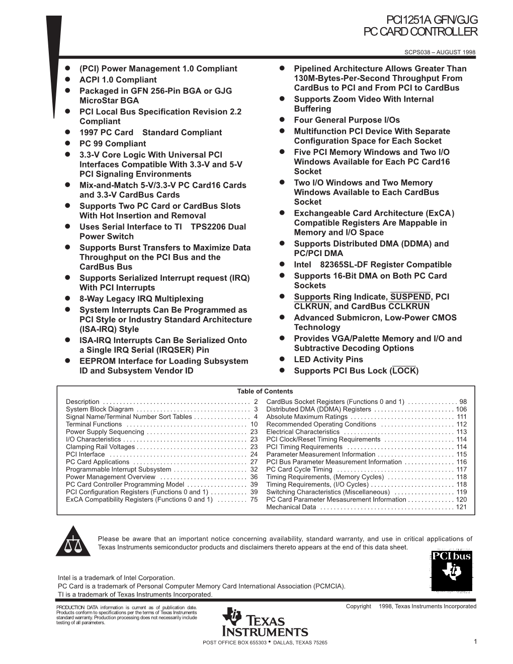 PCI Card Controller