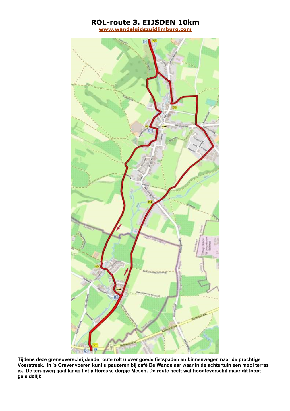 ROL-Route 3. EIJSDEN 10Km