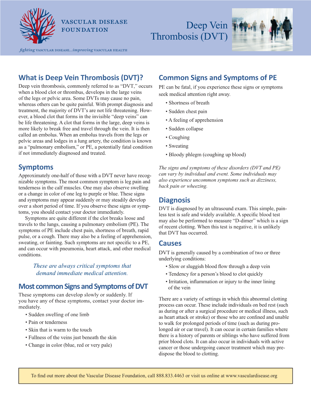 Deep Vein Thrombosis (DVT)