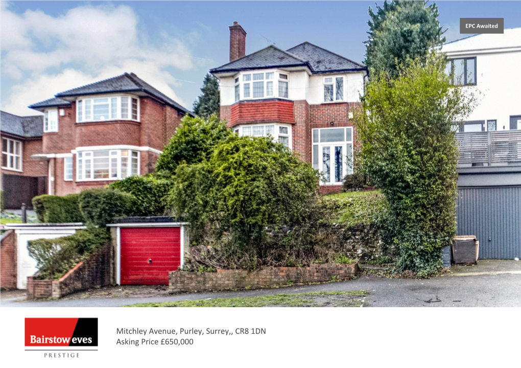 Mitchley Avenue, Purley, Surrey,, CR8 1DN Asking Price £650,000