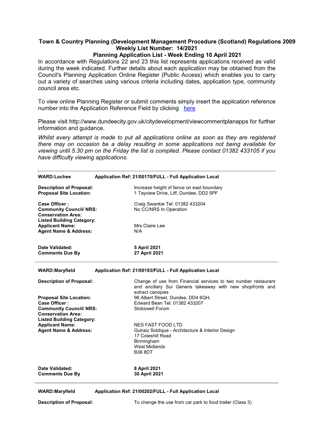 Town & Country Planning (Development Management