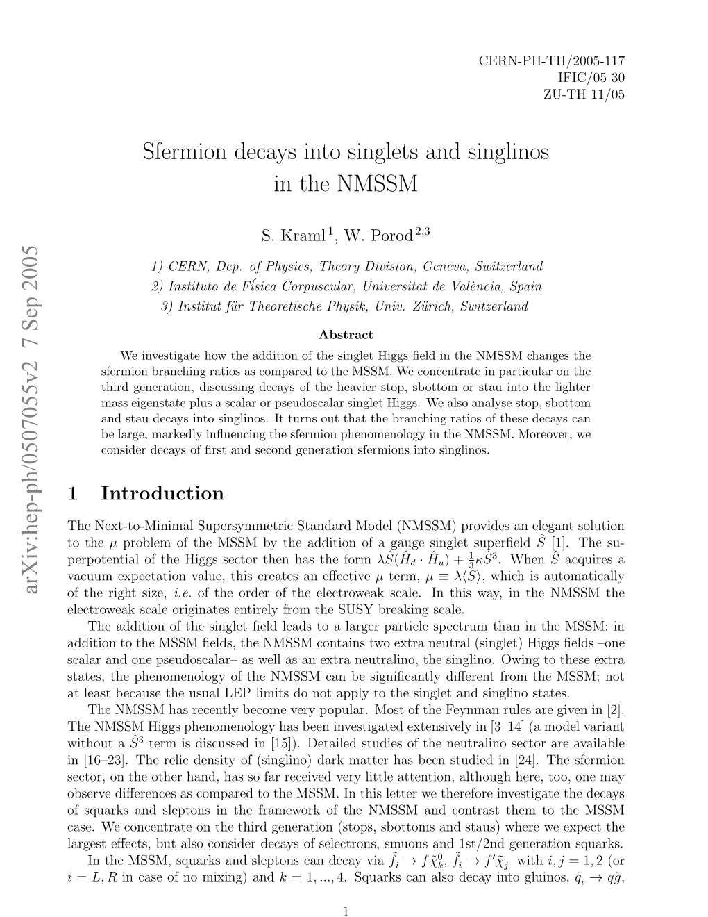 Sfermion Decays Into Singlets and Singlinos in the NMSSM