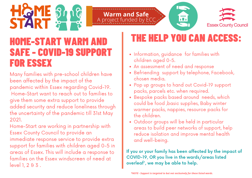 Warm and Safe a Project Funded by ECC