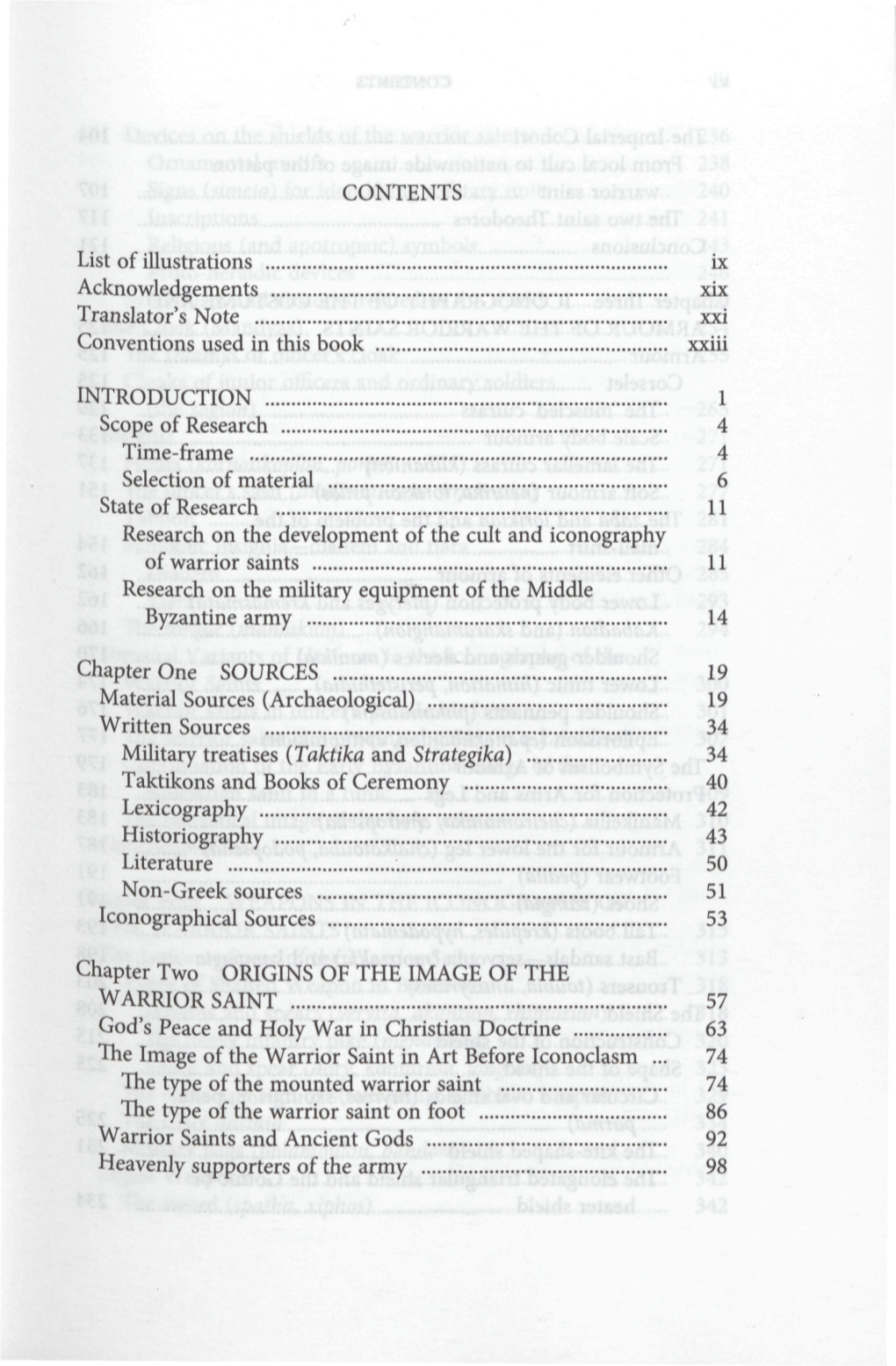 CONTENTS List of Illustrations Ix Acknowledgements Xix Translator's Note Xxi Conventions Used in This Book Xxiii INTRODUCTION 1