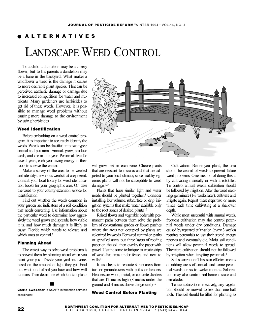 Landscape Weed Control