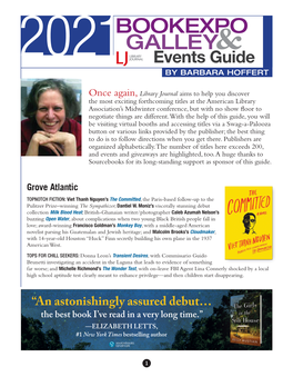 BOOKEXPO GALLEY& 2021 Events Guide by BARBARA HOFFERT