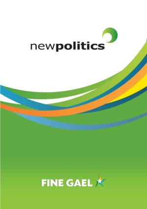 Newpolitics Table of Contents EXECUTIVE SUMMARY 2 INTRODUCTION 5 a New Constitution 6 Public Sector Reform 8 1