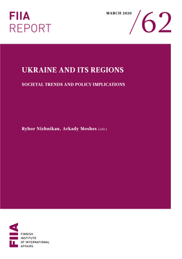 Ukraine and Its Regions: Societal Trends and Policy Implications