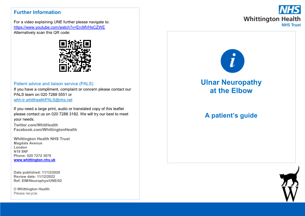 Ulnar Neuropathy at the Elbow