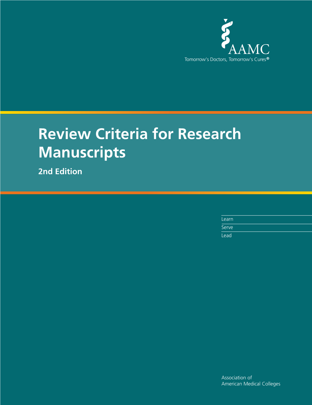 Review Criteria for Research Manuscripts 2Nd Edition