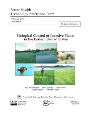 Biological Control of Invasive Plants in the Eastern United States