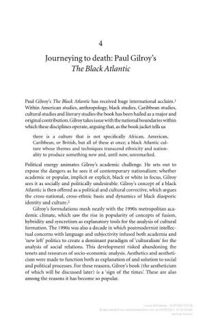 Paul Gilroy's the Black Atlantic