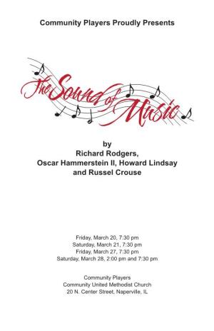 Community Players Proudly Presents by Richard Rodgers, Oscar
