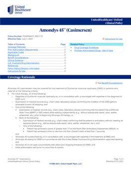 Amondys 45™ (Casimersen)