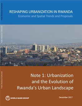 Rwanda's Spatial Economy