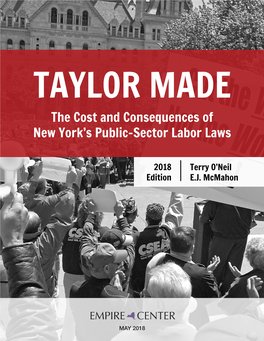 The Cost and Consequences of New York's Public-Sector Labor Laws