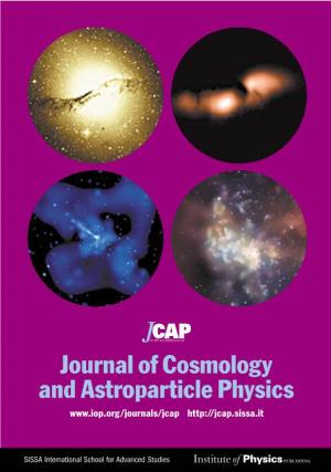 Journal of Cosmology and Astroparticle Physics