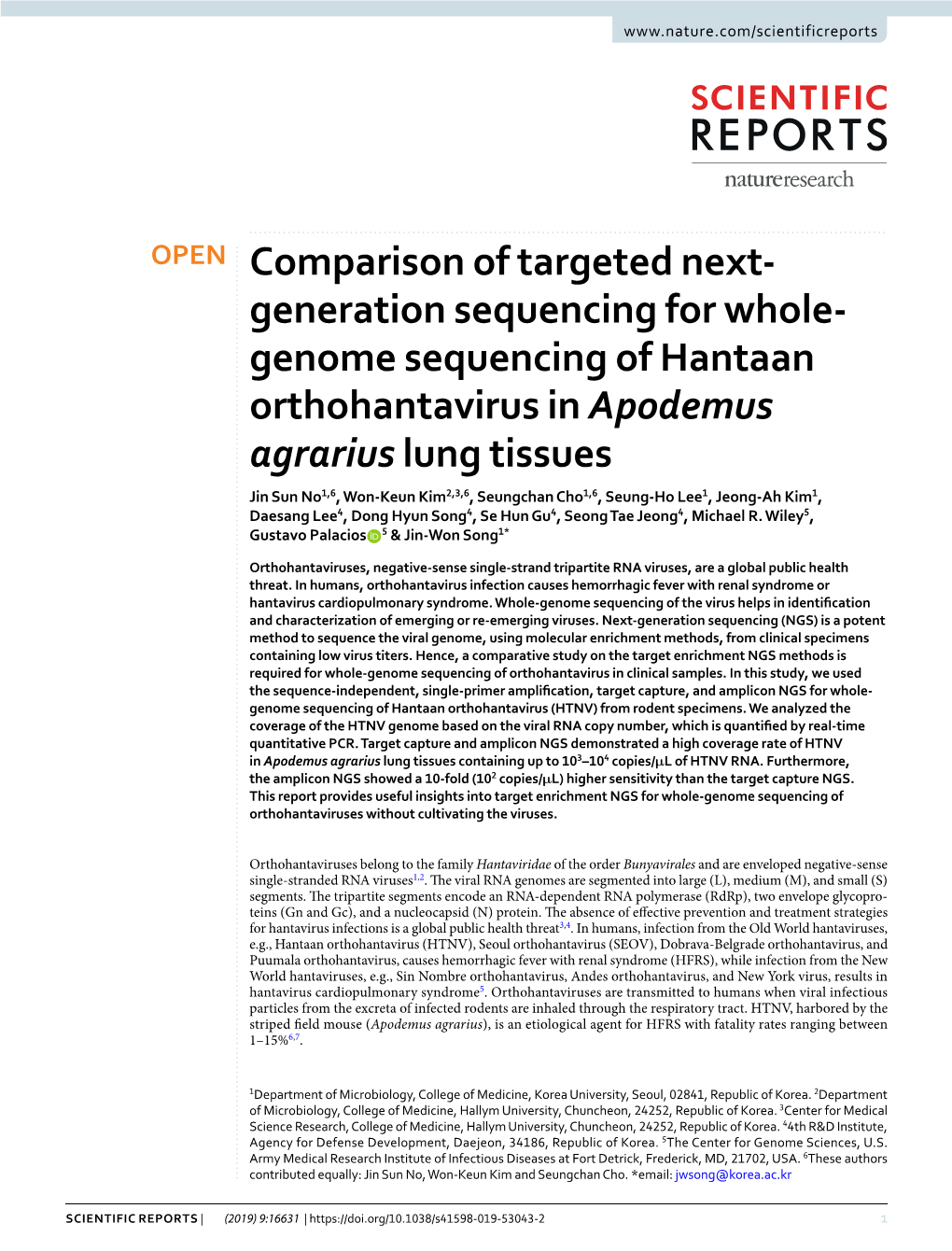 Comparison of Targeted Next-Generation Sequencing For