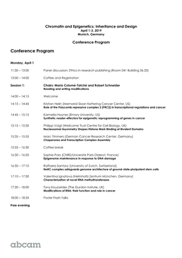 Conference Program