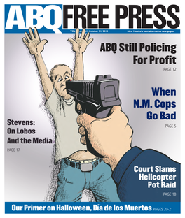 ABQ Free Press, October 21, 2015