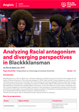 Analyzing Racial Antagonism and Diverging Perspectives In