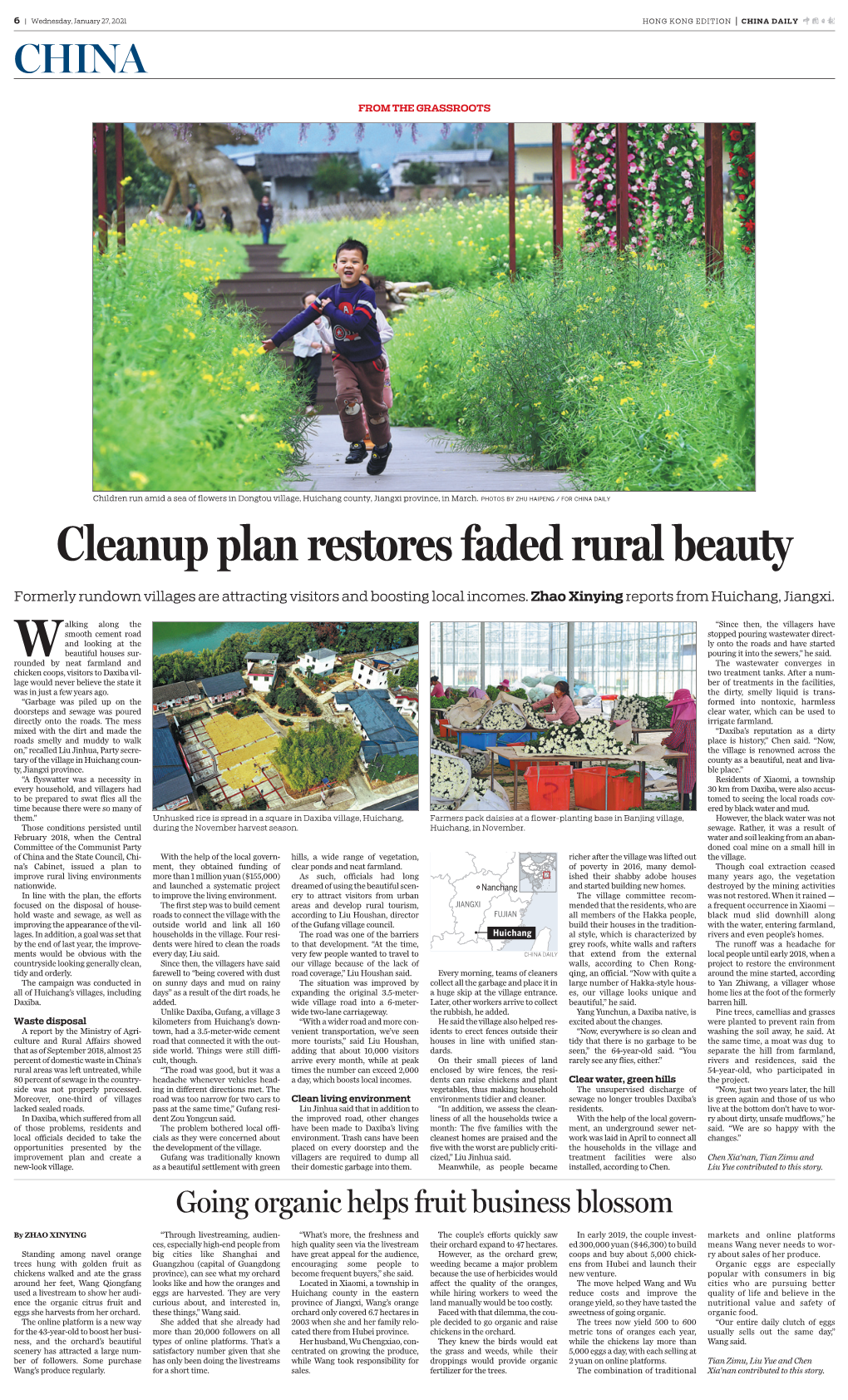 Cleanup Plan Restores Faded Rural Beauty