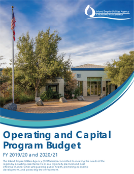 Operating and Capital Program Budget